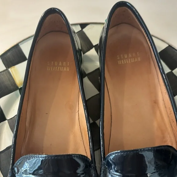 Stuart Weitzman patent leather loafers - Picture 6 of 7